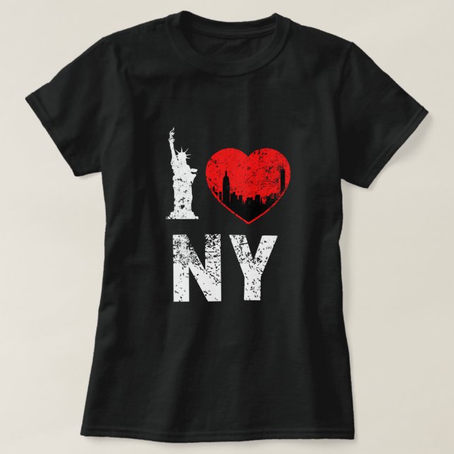 I Shirt der Liebe-NY, das Shirt der Frauen, New (Design vorne)
