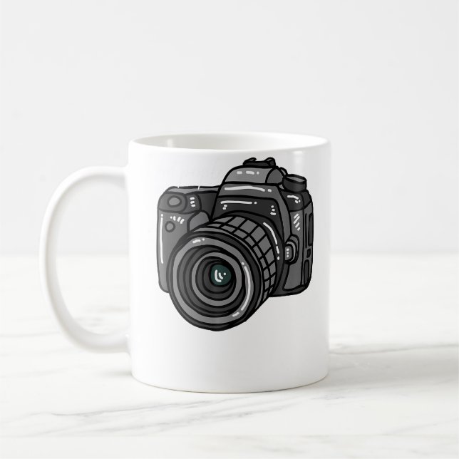 I Shoot People Photography Humor Kaffeetasse (Links)