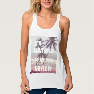 I sind eher am Strand Tank Top