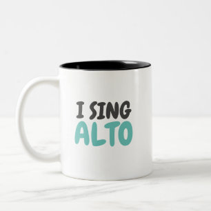 I Sing Alto Musical Tasse