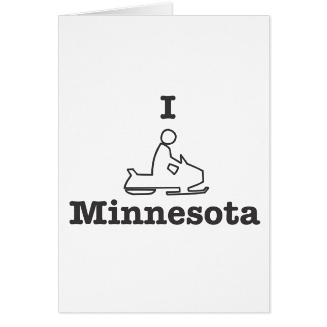 I Snowmobile Minnesota (Vorne)