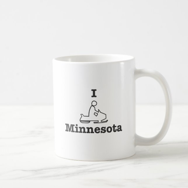 I Snowmobile Minnesota Tasse (Rechts)