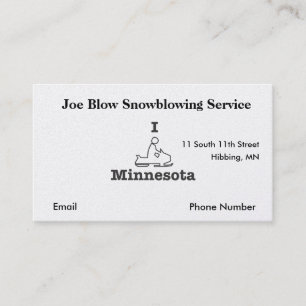 I Snowmobile Minnesota Terminkarte