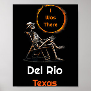 I Sonnenfinsternis Del Rio Texas Poster