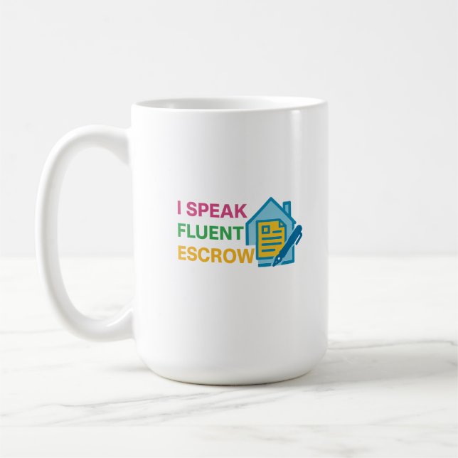 I Speak Fluent Escrow Premium Kaffeetasse (Links)