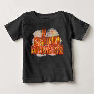 I Spill Thys Baby Black T - Shirt