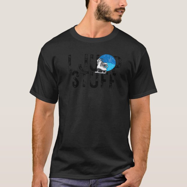 I Sprung Stuck Abbildung Skaten für Männer oder Fr T-Shirt (Vorderseite)