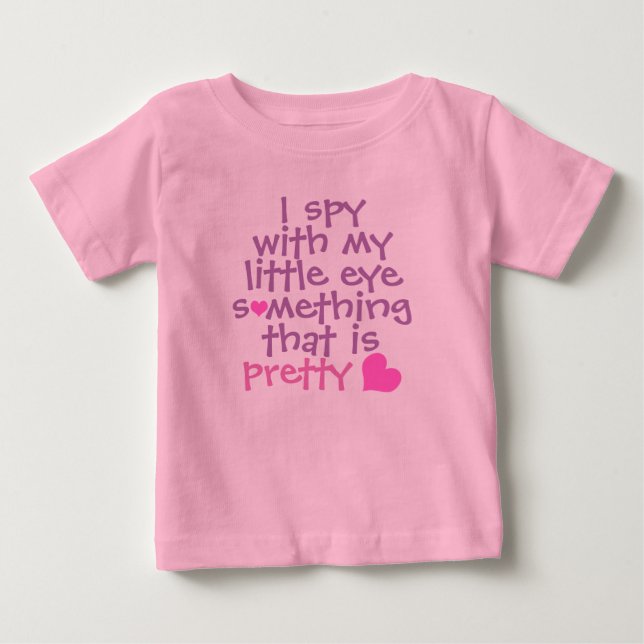 I Spy Baby T-shirt (Vorderseite)