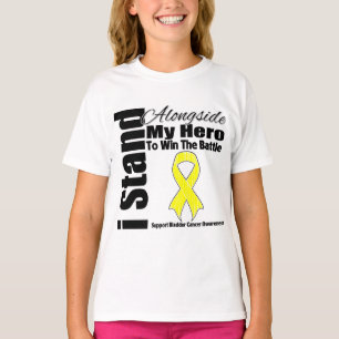 I Stand Alongside My Hero Bladder Cancer T-Shirt