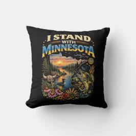 I Stand With Minnesota Kissen