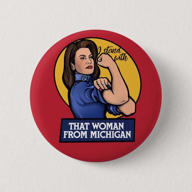 I stand with that woman from Michigan Gretchen Button (Vorderseite)