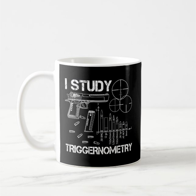 I Studie Triggerometrie Gun Kaffeetasse (Links)