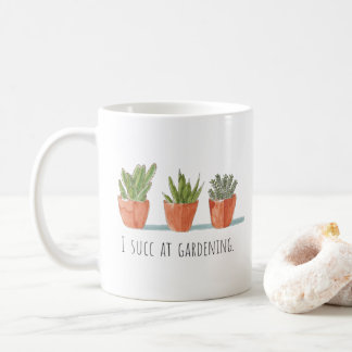 I Succ an im Garten arbeiten| Tasse