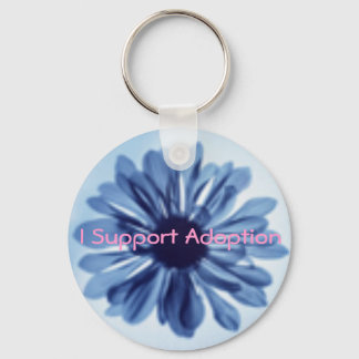 I Support Adoption Schlüsselkette Schlüsselanhänger