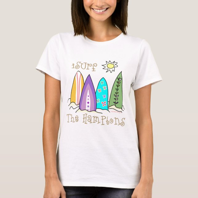i Surf Hamptons T - Shirt (Vorderseite)