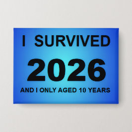 I Survived 2026 Button