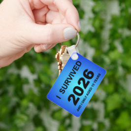 I Survived 2026 Schlüsselanhänger