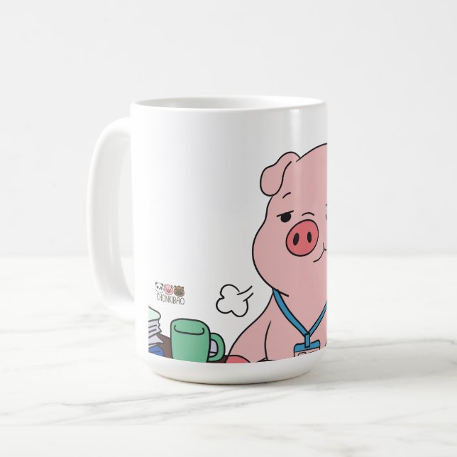 I Survived Another Meeting Kaffeetasse (Vorderseite Links)