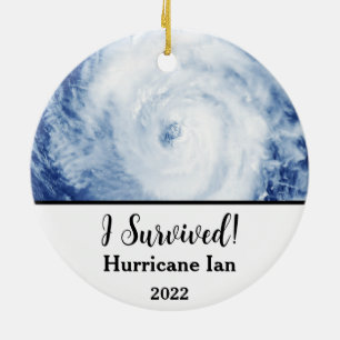 I Survived! Hurricane Ian 2022 Keramik Ornament