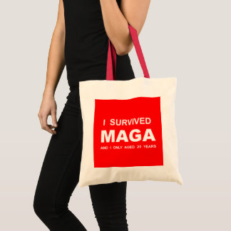 I Survived MAGA Tragetasche