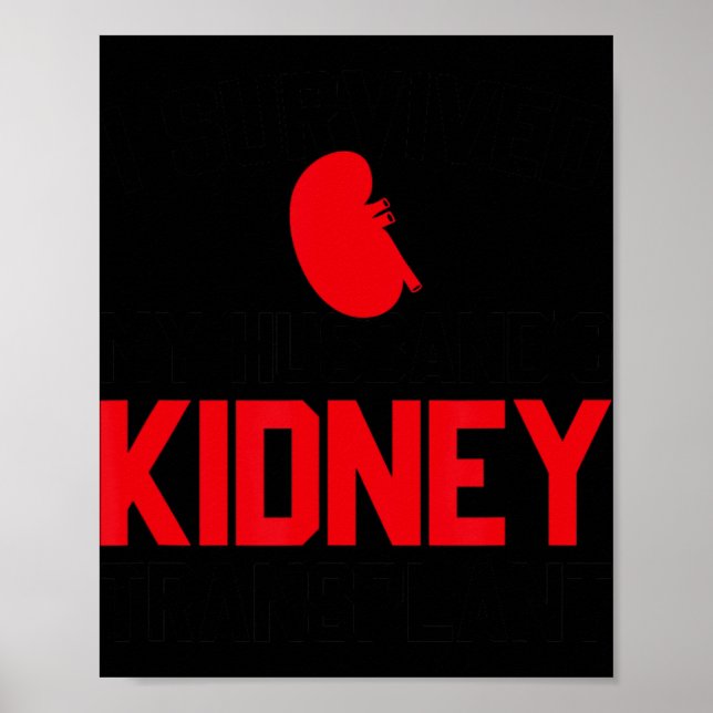 I Survived My Husband's Kidney Transplant, New Kid Poster (Vorne)