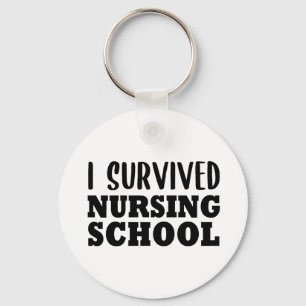 I Survived Nursing School Schlüsselanhänger
