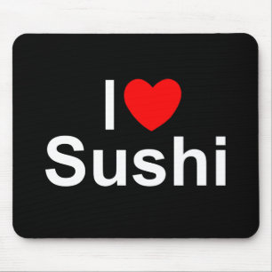 I Sushi der Liebe-(Herz) Mousepad