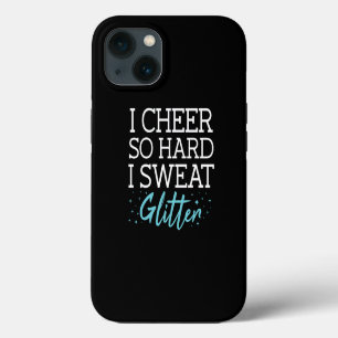 I Sweat Glitzer Cheerleader Cheerleader iPhone 13 Hülle
