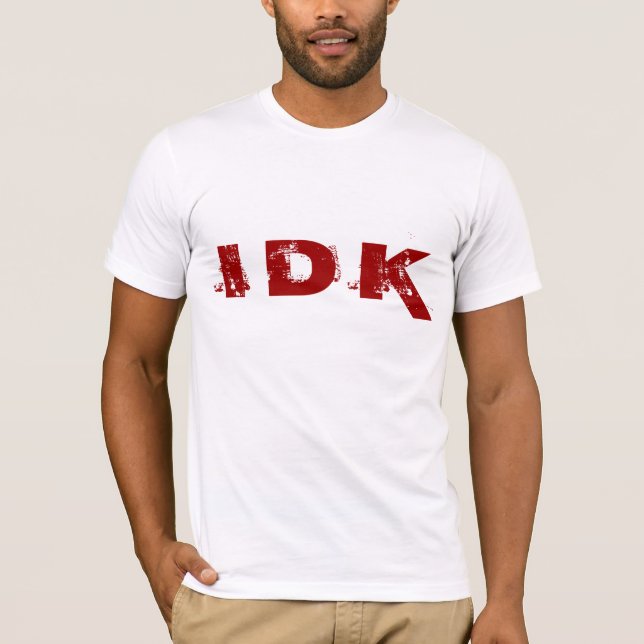 I T - SHIRT D K (Vorderseite)