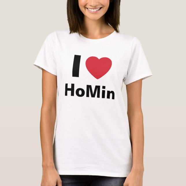 I T-Shirt der Liebe-DBSK HoMin (Vorderseite)