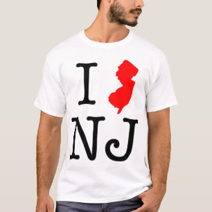 I T - Shirt der Liebe-NJ New-Jersey