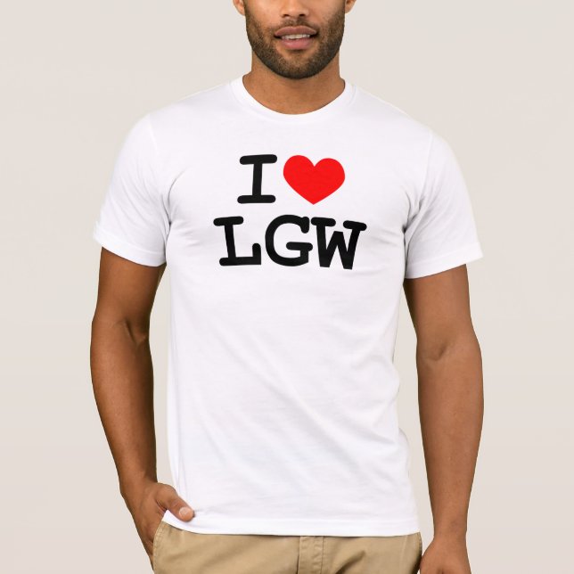 I T-Shirt des Herz-LGW (Vorderseite)
