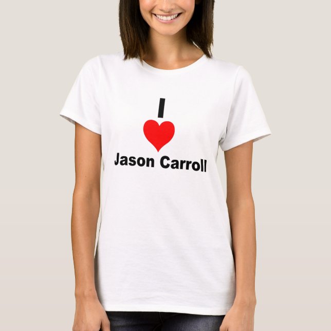I T - Shirt Herz-Jasons Carroll (Vorderseite)