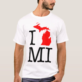 I T - Shirt Liebe MI Michigan