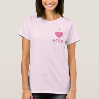 I T - Shirtrosa des Herzens FOTF T-Shirt