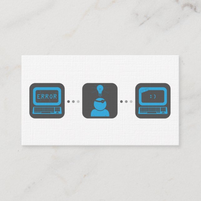 I.T. Visitenkarte (Vorderseite)