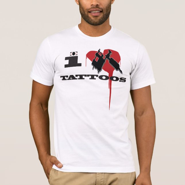 I TÄTOWIERT LIEBE T-SHIRT (Vorderseite)