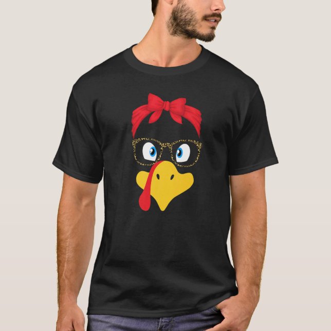 I Teach The Cutest Little Turkeys Thanksgiving For T-Shirt (Vorderseite)
