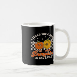 I Teach The Cutest Pumpkins In the Patch Retro Tea Kaffeetasse