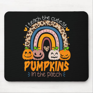 I Teach The Cutest Pumpkins In the Patch Retro Tea Mousepad