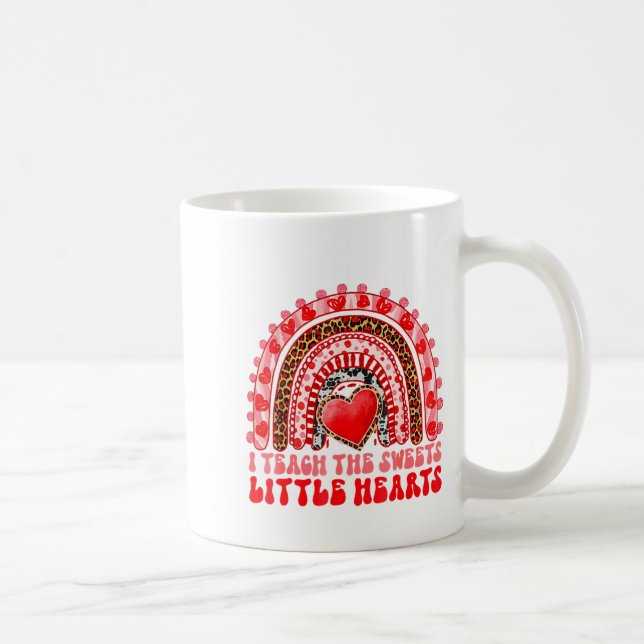 I Teach The Sweetest Little Heart Funny Valentine  Kaffeetasse (Rechts)