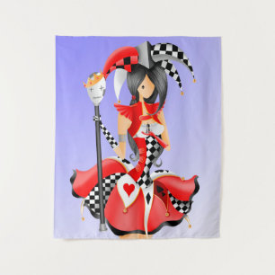 I the Jester Ruler of Kings - Aufstieg des Unterle Wandteppich