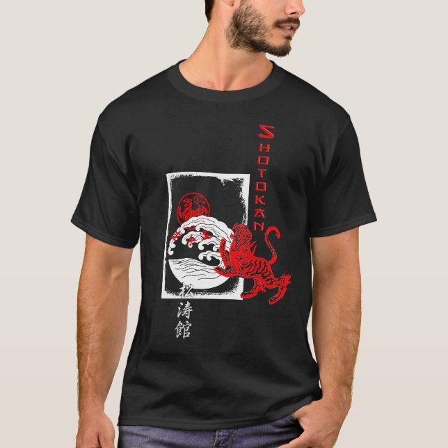 I the Tiger - Soul Shotokan Karate T - Shirt (Vorderseite)