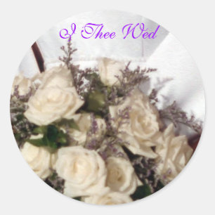 I The Wed Umschlag Aufkleber Stickers