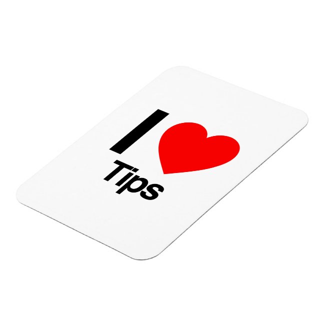 I Tipps zur Liebe Magnet (Linke Seite)