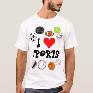 I TRÄGT LIEBE T-SHIRT ZUR SCHAU