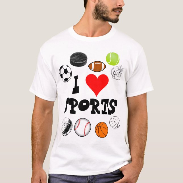I TRÄGT LIEBE T-SHIRT ZUR SCHAU (Vorderseite)