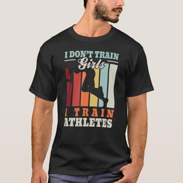 I train athletes u2013 Marathon trainer marathoner T-Shirt (Vorderseite)
