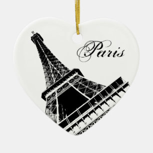 I Turm Liebe-Paris Eiffel Keramikornament
