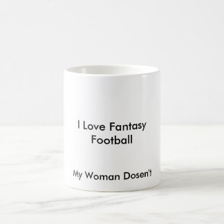 I tut Liebe-Fantasie-Fußball, meine Frau nicht, Kaffeetasse